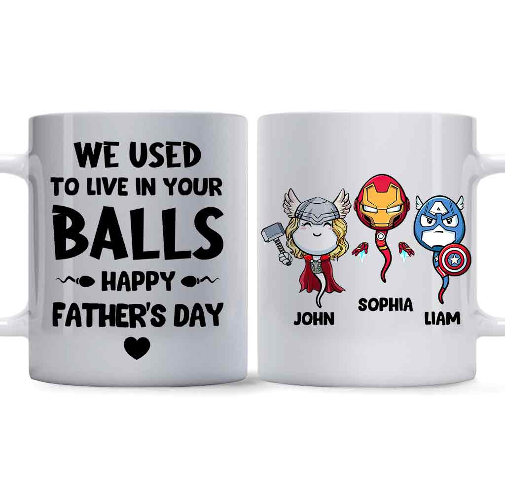 Happy Father's Day - Personalized Father Mug