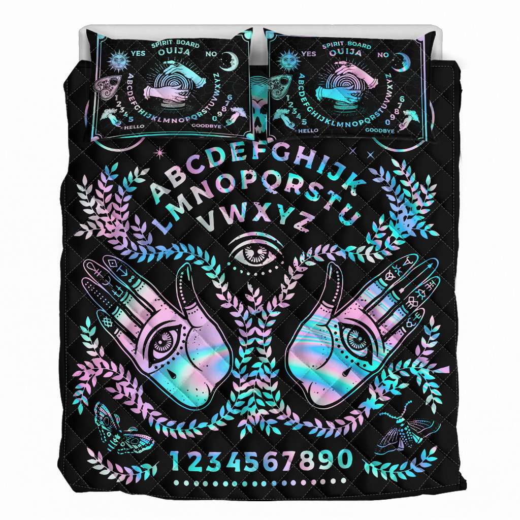Ouija Board Witch - Witch Quilt Set 0822