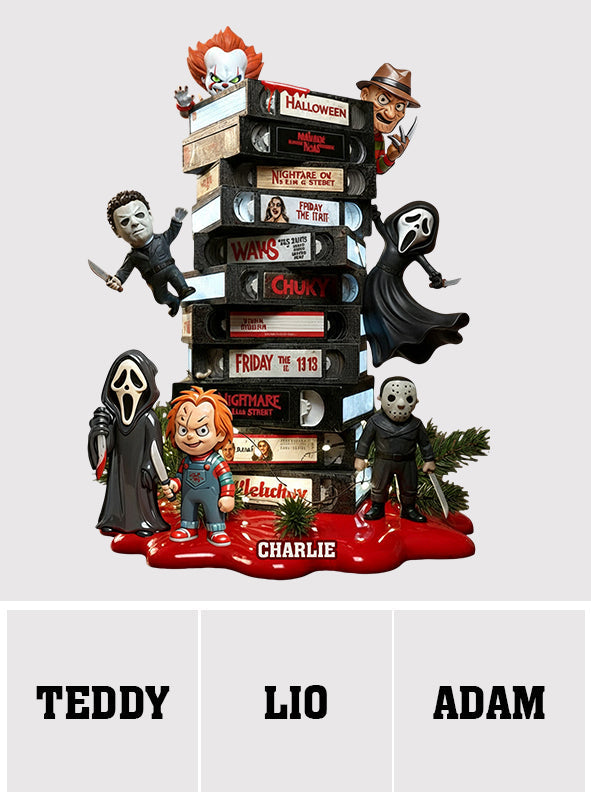 Christmas Nightmare - Personalized Horror Character Custom Shaped Acrylic Plaque