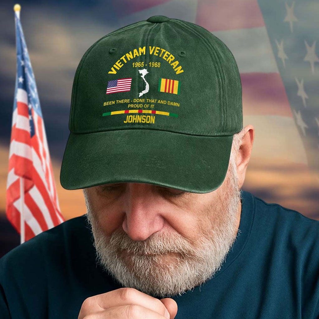 I'm A Veteran - Personalized Veteran Classic Cap