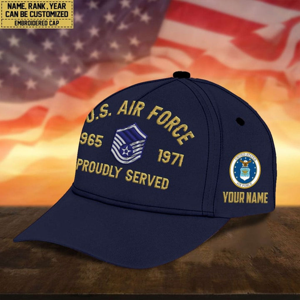 Proudly Served - Personalized Veteran Classic Cap
