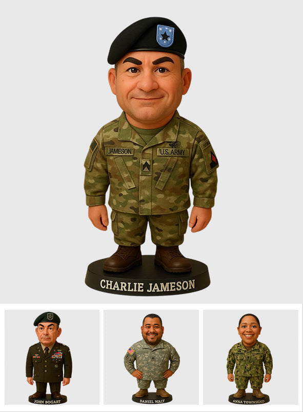 Proud Veterans - Personalized Veteran Custom Shaped Acrylic Plaque