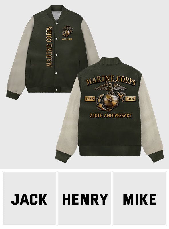 250th Anniversary - Personalized Veteran Varsity Jacket