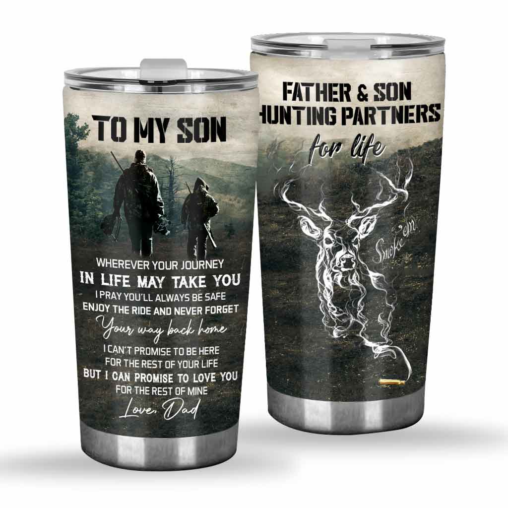 To My Son - Hunting Tumbler 112021