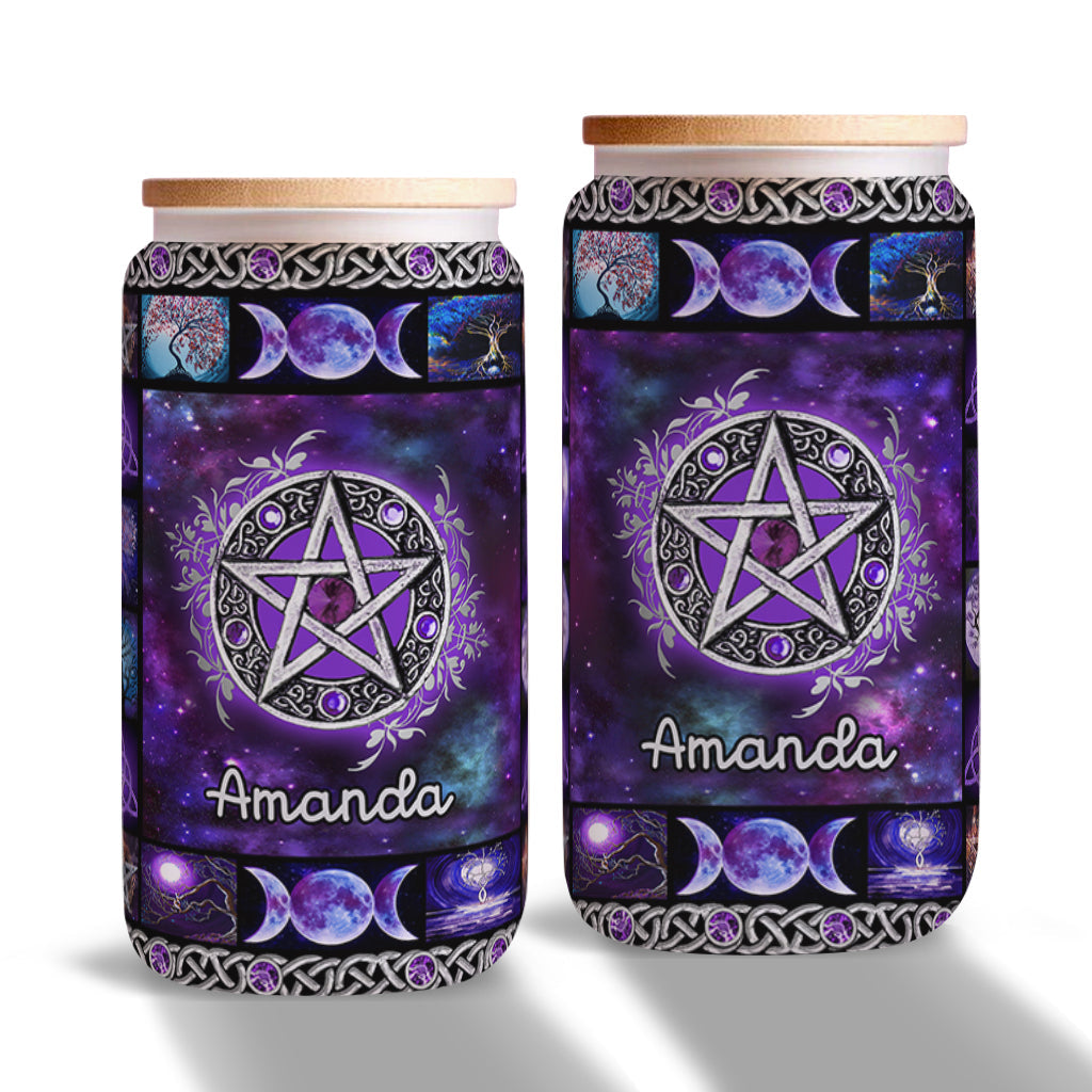 Witch Please - Personalized Witch Can Glass
