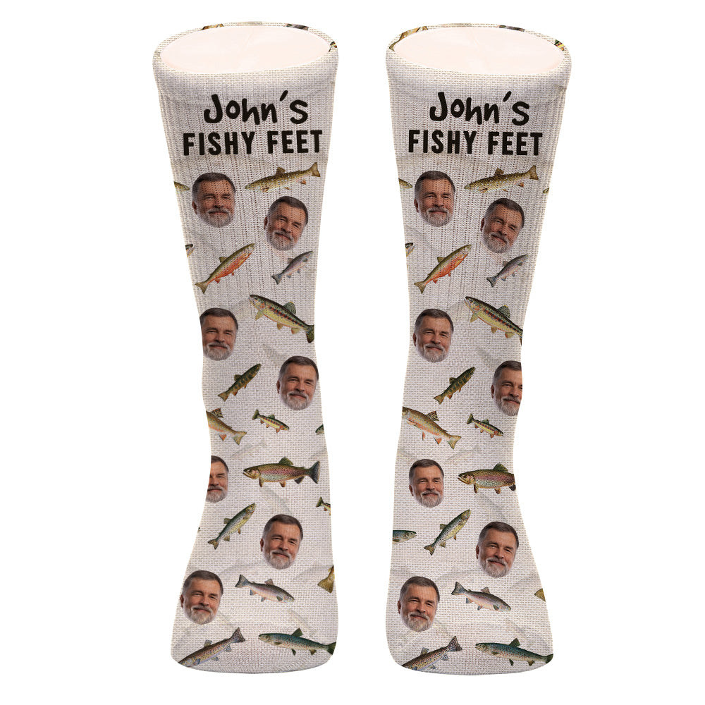 Fishy Feet - Personalized Fishing Socks