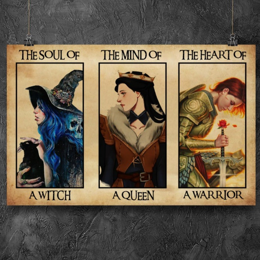The Soul of Witch, the Soul of Queen, the Heart of a Warrior Witch Poster
