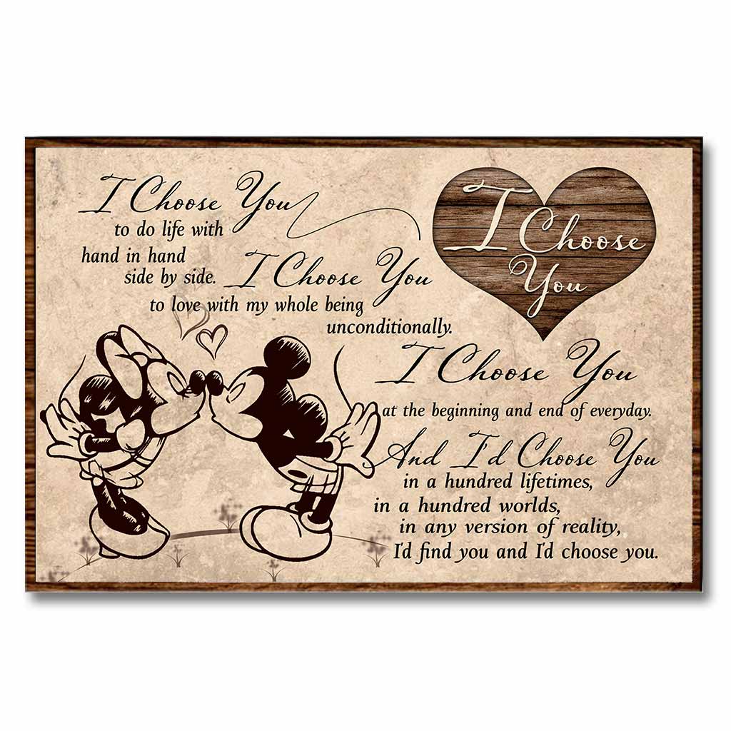 I Chose You - Mouse Poster