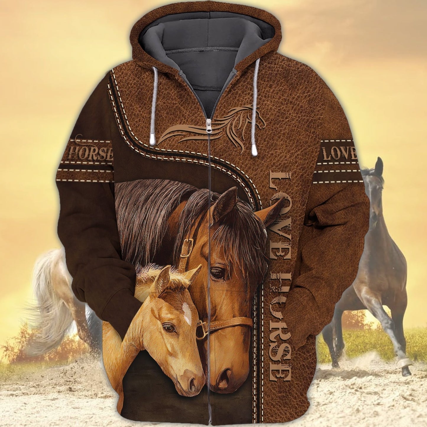 Love Horse Horse All Over Shirts 0523