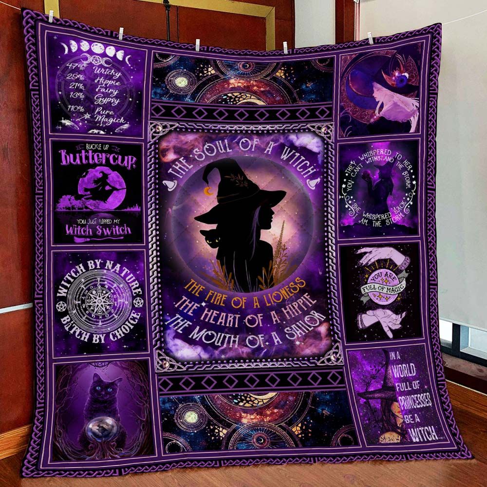 The Soul Of A Witch - Witch Quilt 0822