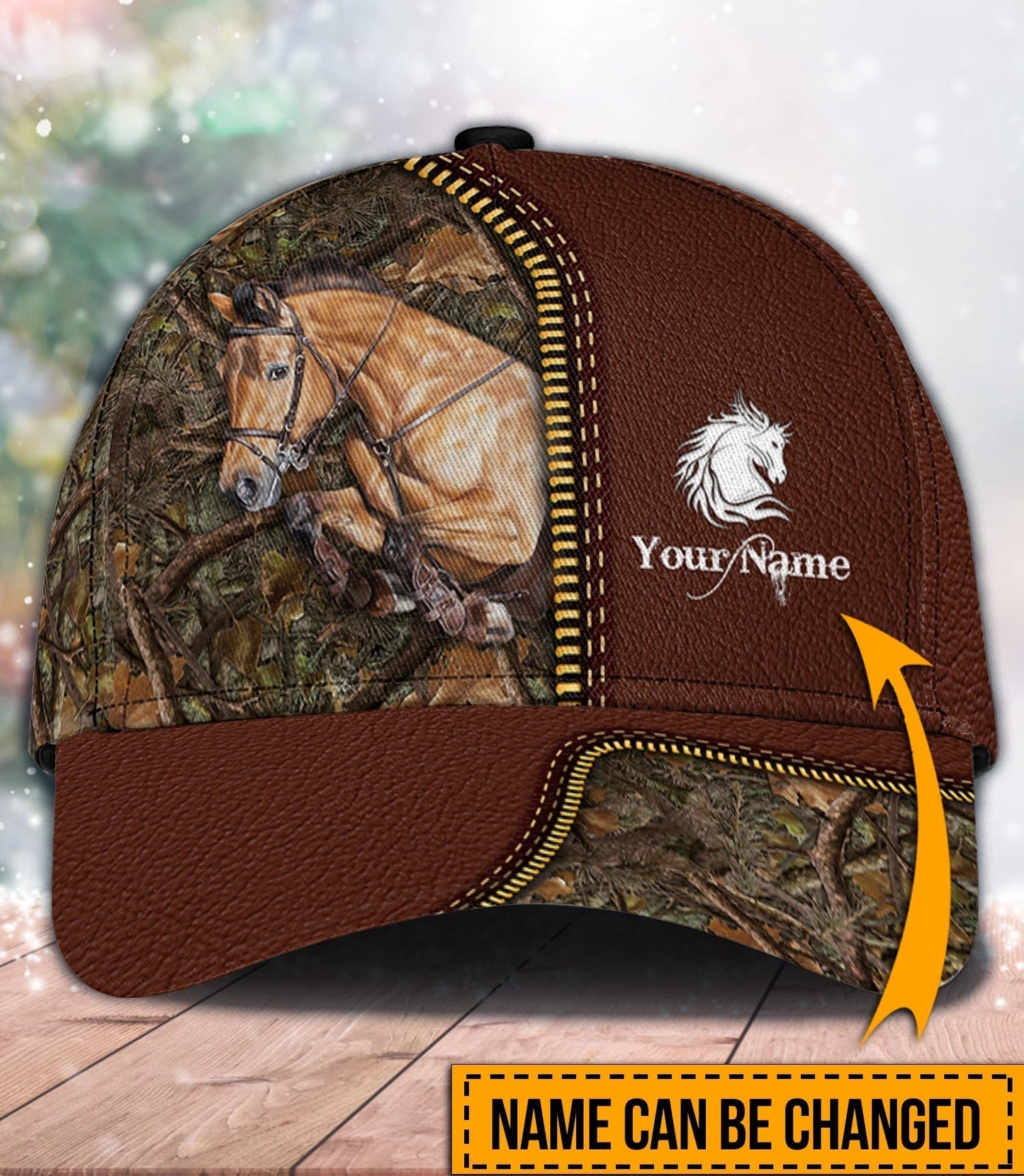 Love Horse Personalized Horse Classic Cap 0523