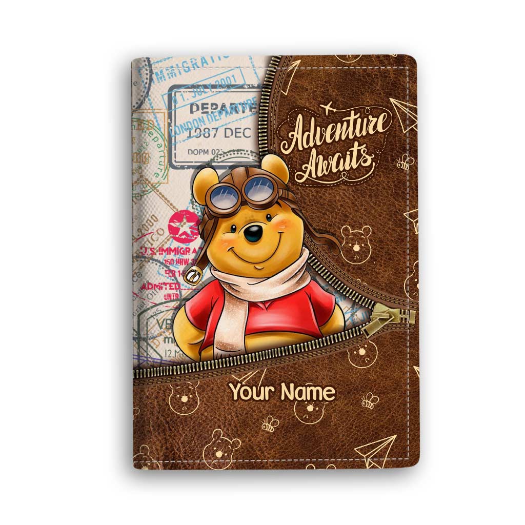 Adventure Awaits - Personalized Mouse Passport Holder