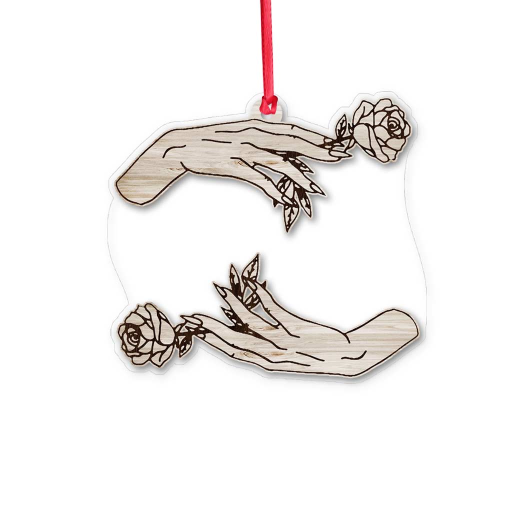 Blessed Be - Witch Transparent Ornament