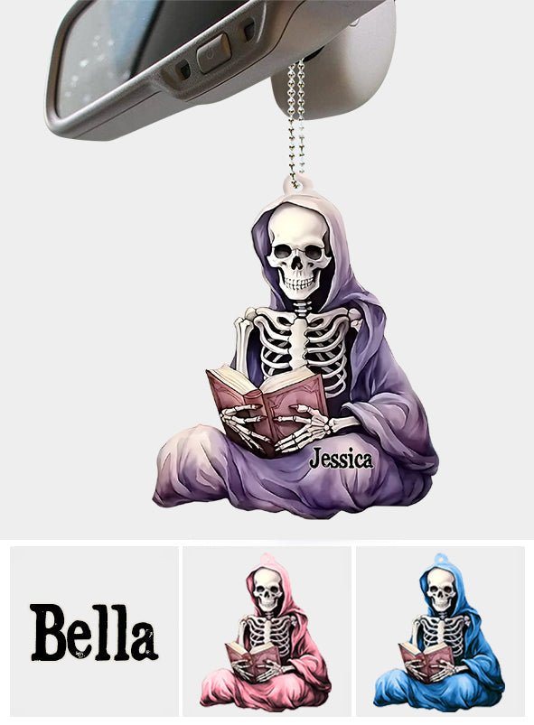 Halloween King Is Coming - Personalized Skull Car Ornament