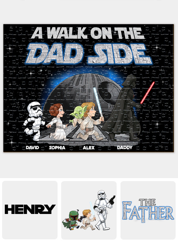 I Am Their Father - Personalized Father Jigsaw Puzzle