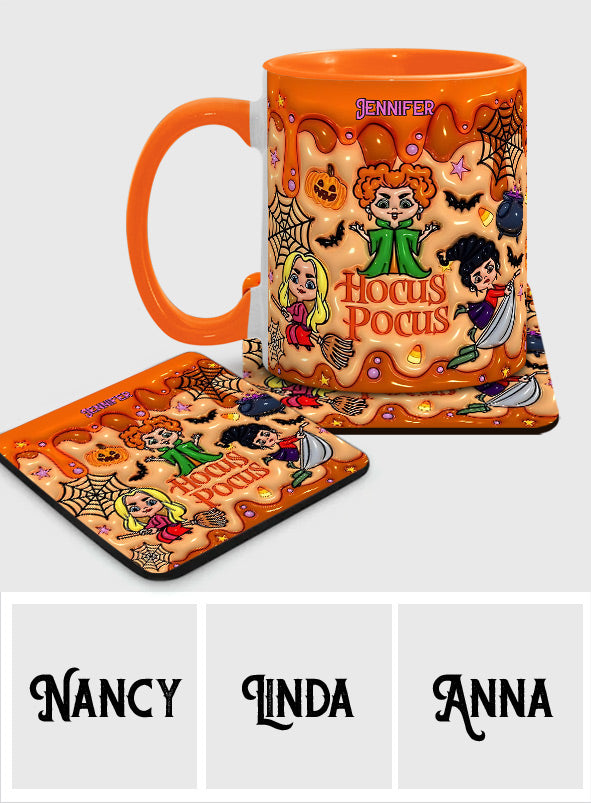 Sisters - Personalized Three Witches Accent Mug