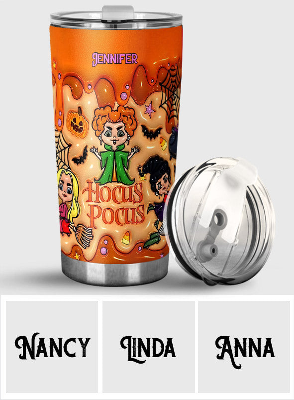 Sisters - Personalized Three Witches Tumbler