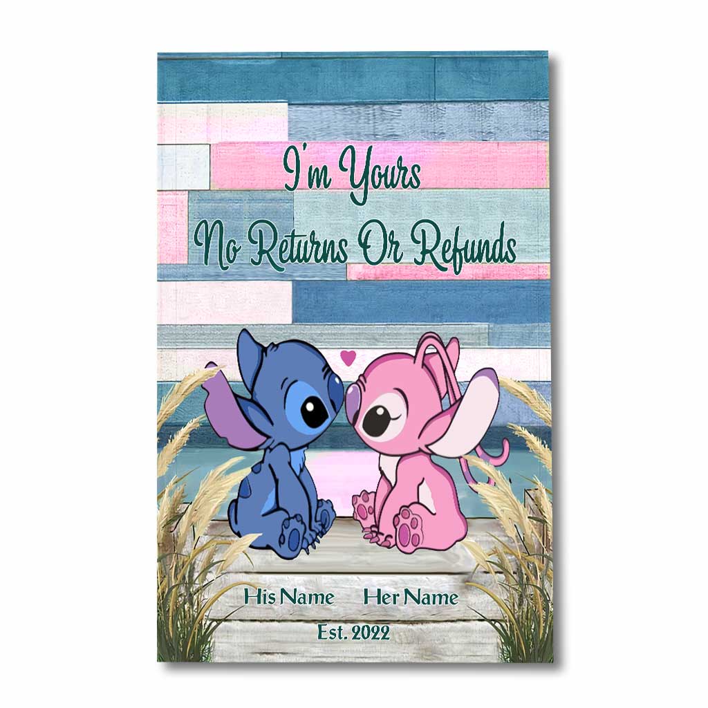 I'm Yours No Returns Or Refunds - Personalized Ohana Poster