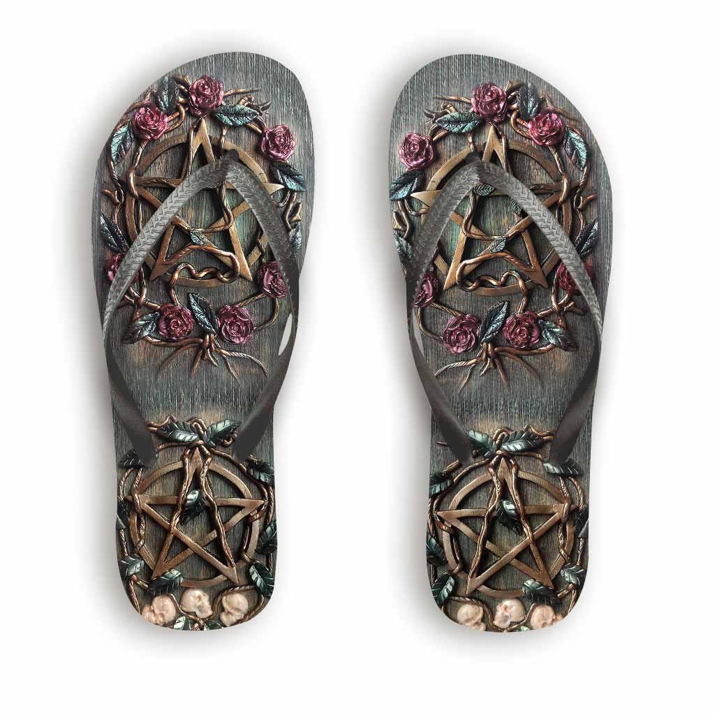 Witch's Secret Garden - Witch Flip Flops