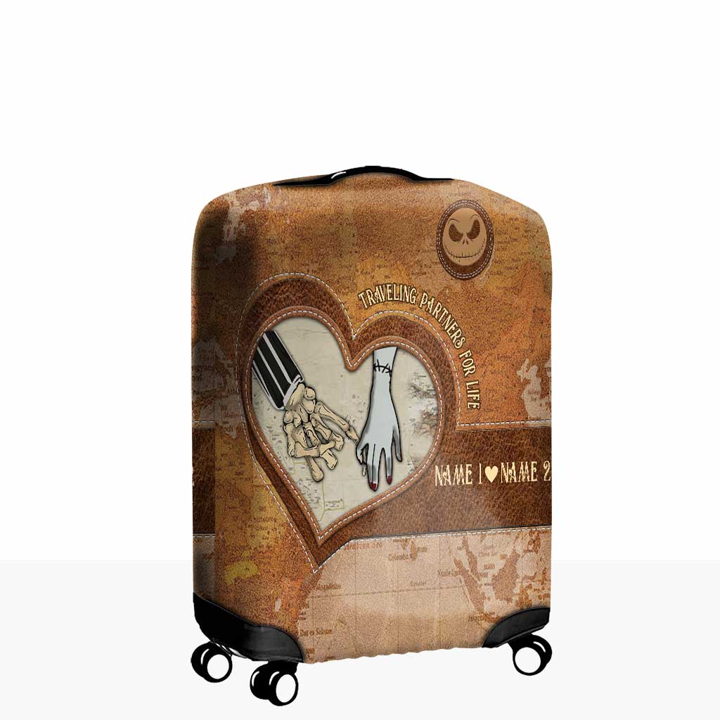 Traveling Partners - Personalized Nightmare Luggage Cover