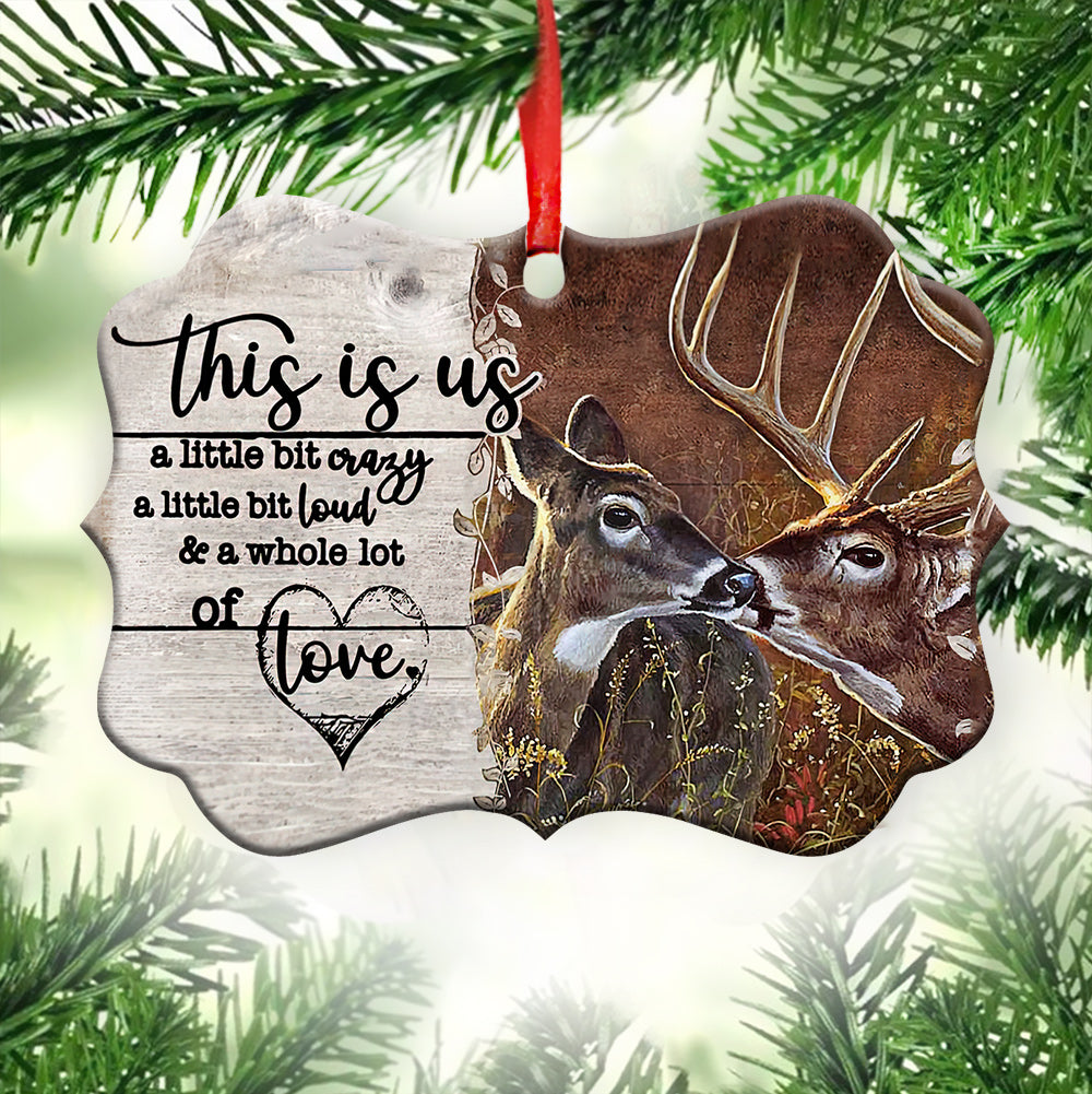 Hunting Couple This Is Us - Hunting Ornament (Printed On Both Sides) 1022