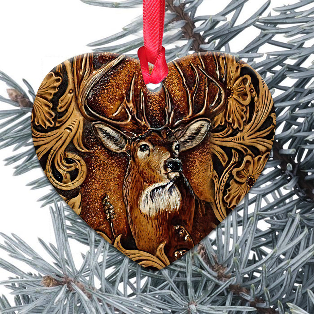 Deer Hunting - Hunting Ornament (Printed On Both Sides) 1022