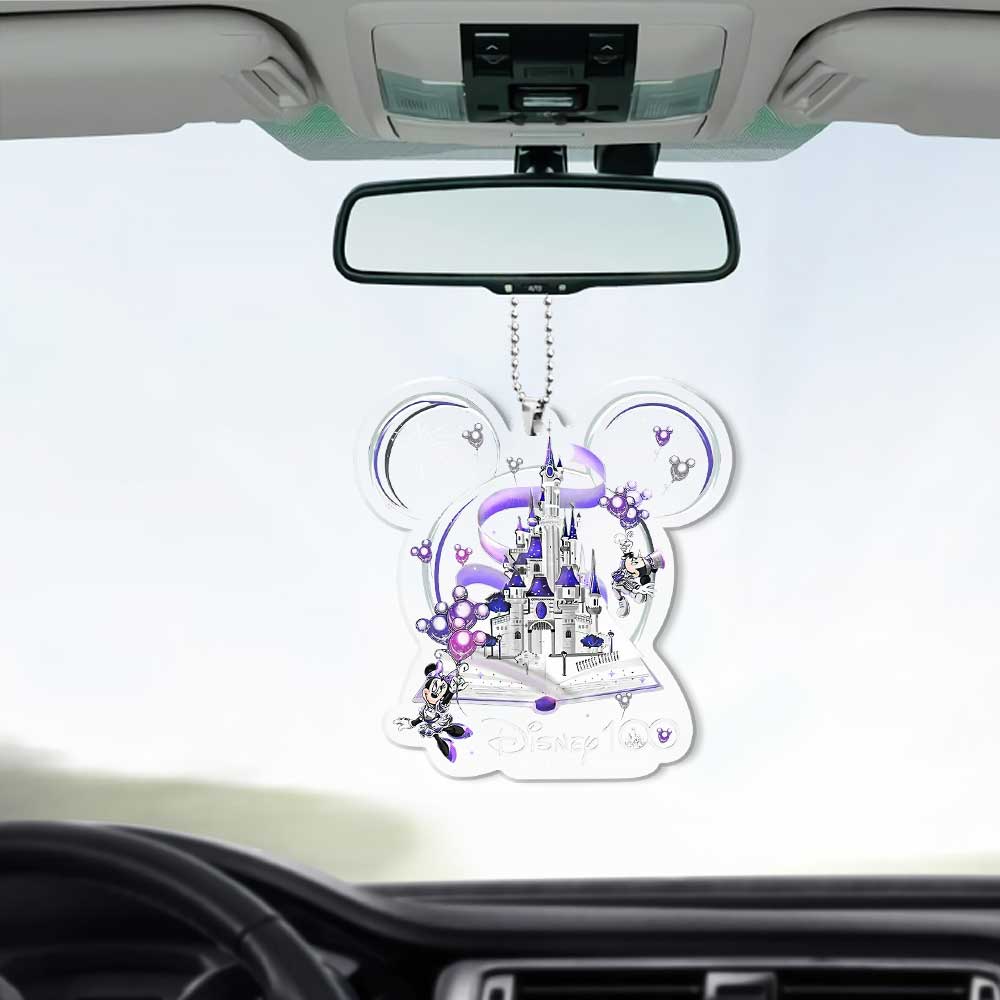 100 Years Of Wonder - Mouse Transparent Car Ornament