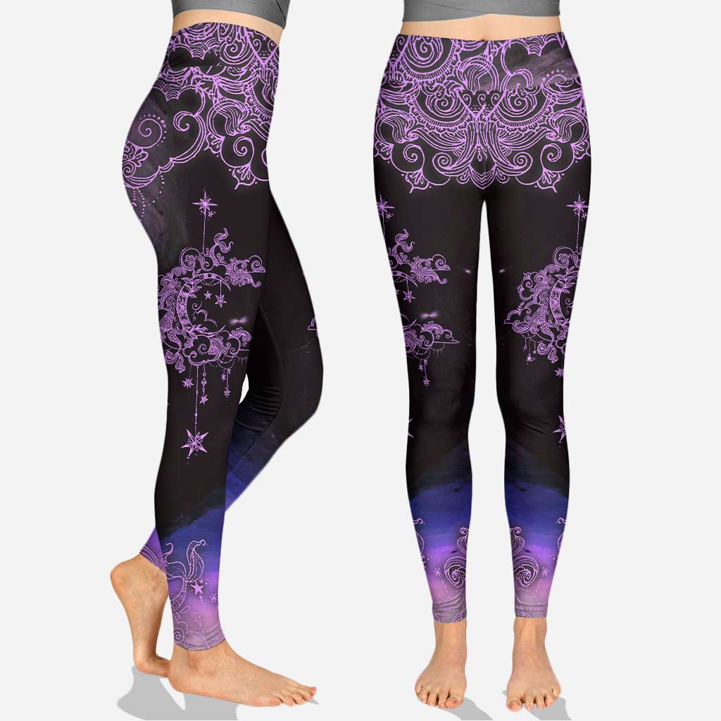 Moon Sky Wicca Sign - Personalized Witch Hollow Tank Top and Leggings