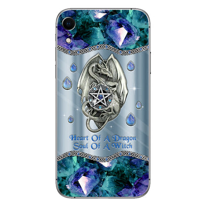 Heart Of A Dragon Soul Of A Witch 3D Pattern Print Phone Case