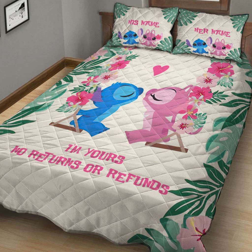 I'm Yours - Personalized Ohana Quilt Set