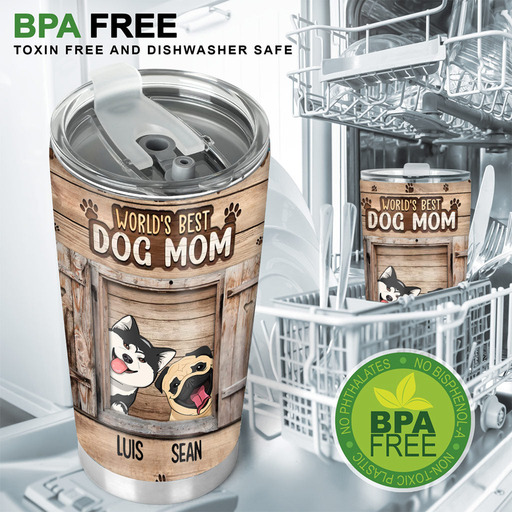 I Woof You You're Mine - Personalized Dog Tumbler