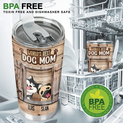 I Woof You You're Mine - Personalized Dog Tumbler