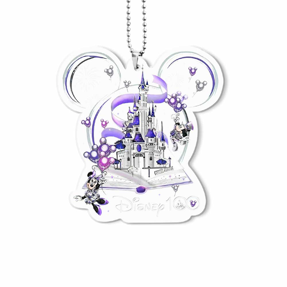 100 Years Of Wonder - Mouse Transparent Car Ornament