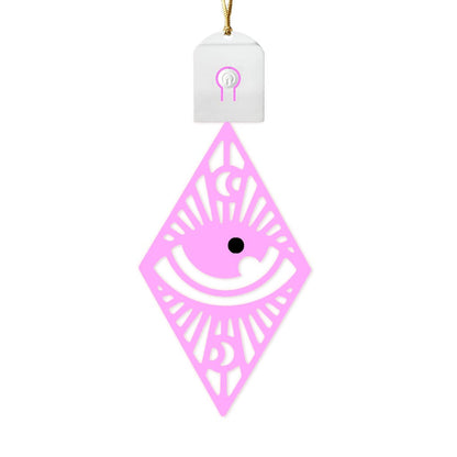 All Seeing Eyes - Christmas Witch Shaped Led Acrylic Ornament