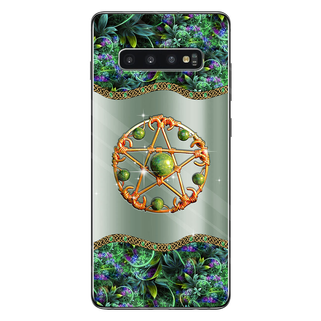 Mystery Witch Star - Personalized Phone Case With 3D Printed