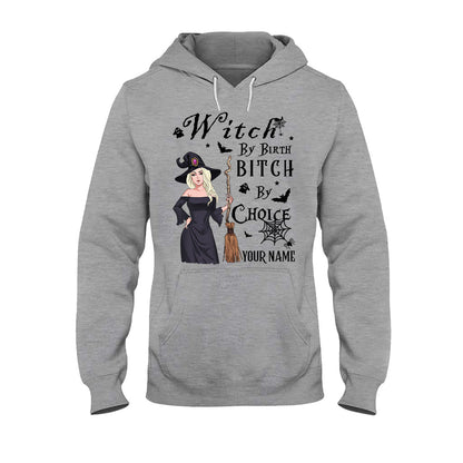Witch By Birth - Personalized Witch T-shirt and Hoodie