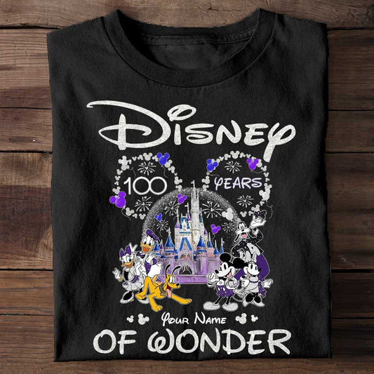 100th Magical - Personalized Mouse T-shirt and Hoodie