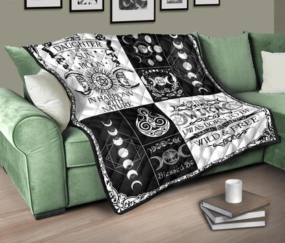 Daughter Of The Sun And Moon - Witch Quilt 0822