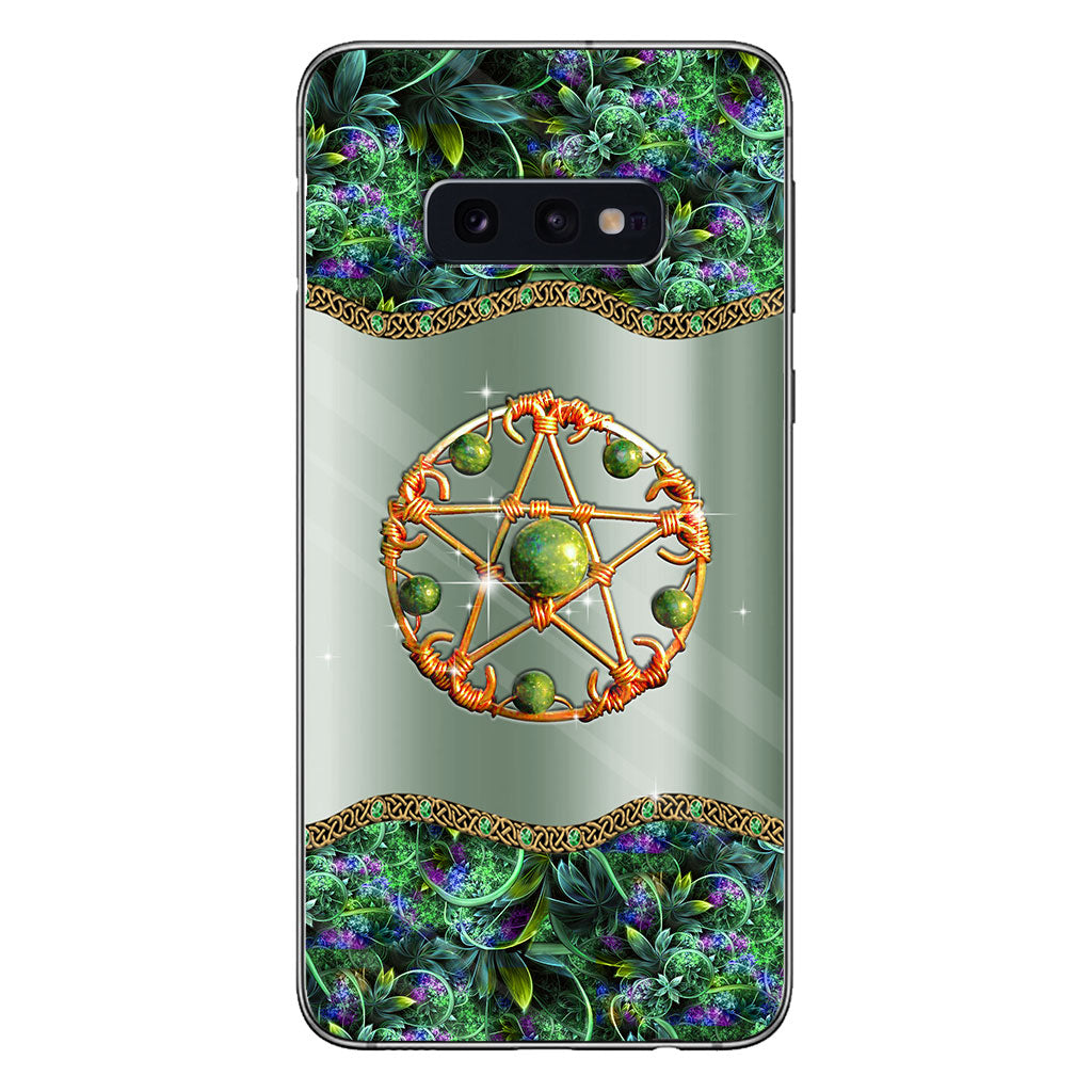 Mystery Witch Star - Personalized Phone Case With 3D Printed