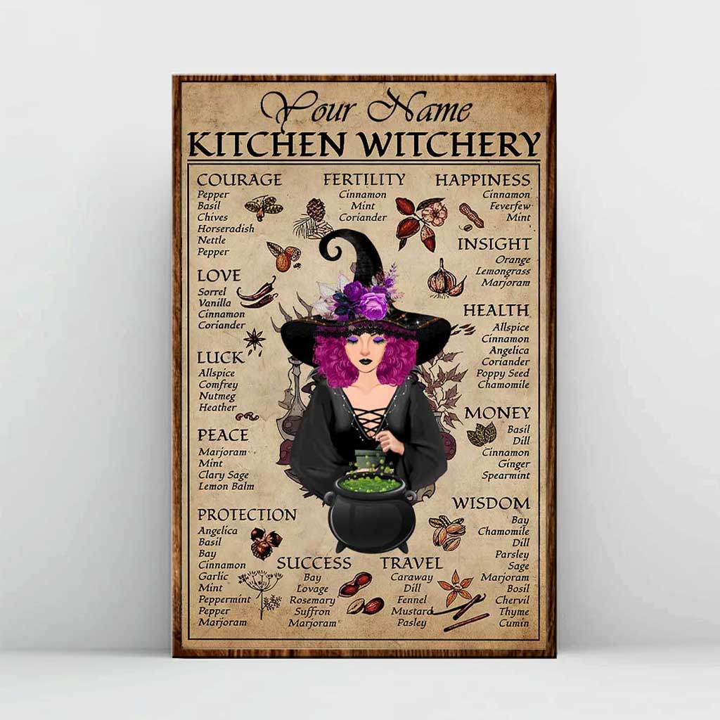 I Believe In God And Goddess - Witch Personalized Poster