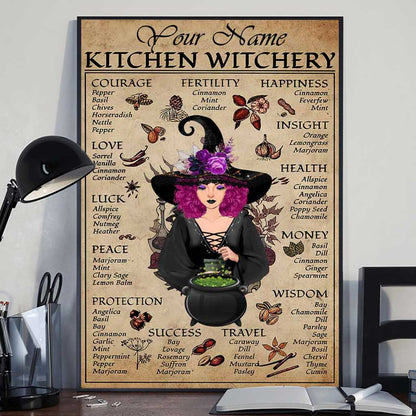 I Believe In God And Goddess - Witch Personalized Poster