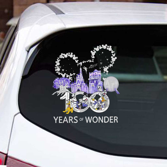 100 Years Of Wonder - Mouse Decal Full