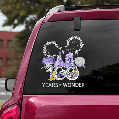 100 Years Of Wonder - Mouse Decal Full