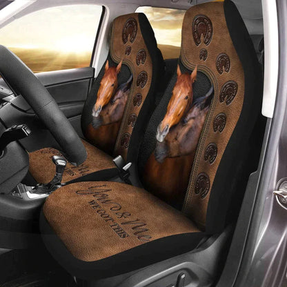You And Me We Got This Horse Seat covers 0523