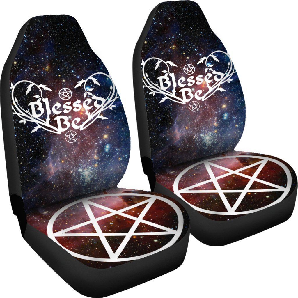 Blessed Be - Witch Seat Covers 0822