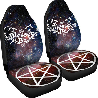 Blessed Be - Witch Seat Covers 0822