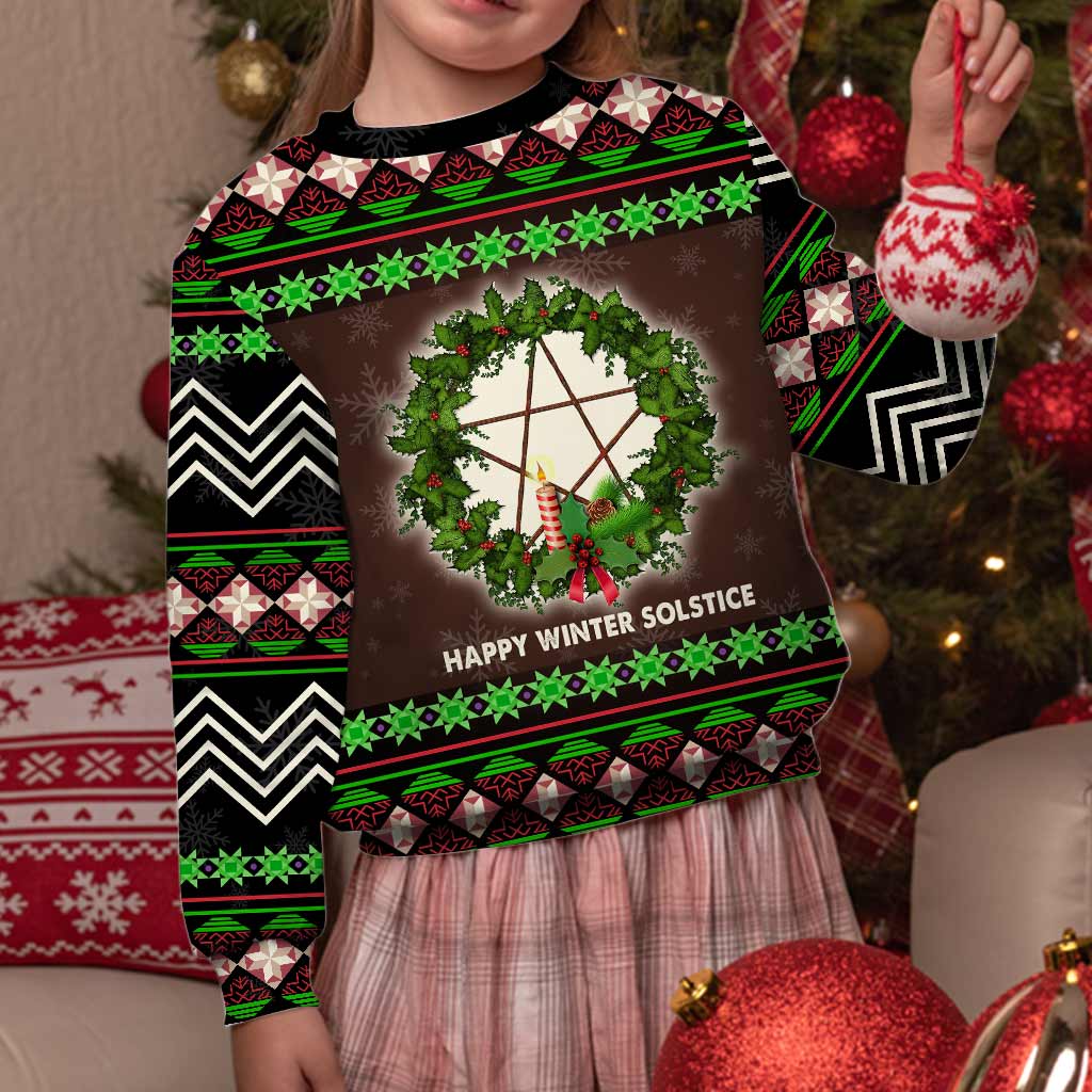 Happy Winter Solstice - Christmas Witch Sweater