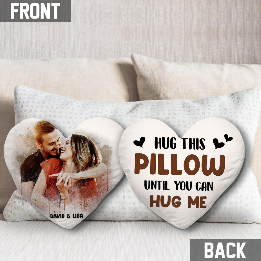 You & Me - Personalized Couple Shaped Pillow