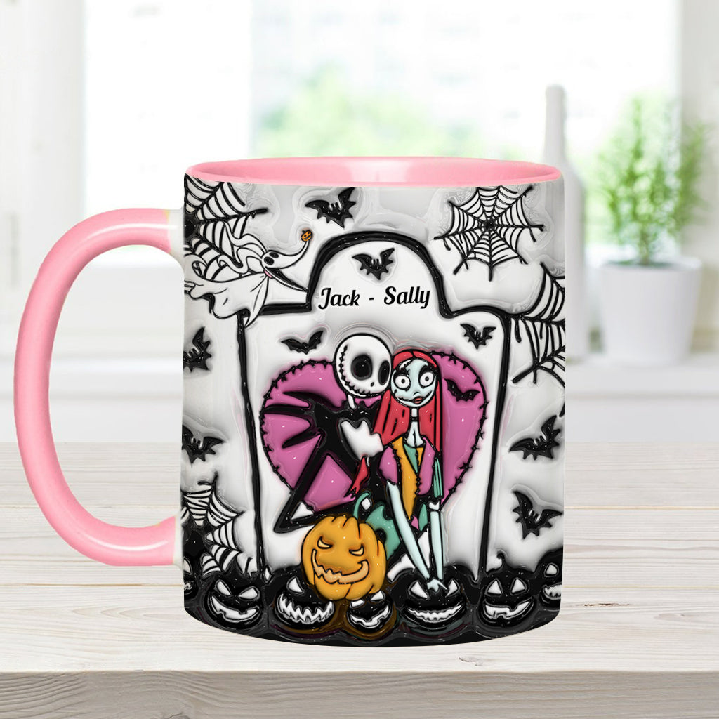 Simply Meant To Be - Personalized Nightmare Accent Mug