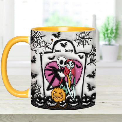 Simply Meant To Be - Personalized Nightmare Accent Mug
